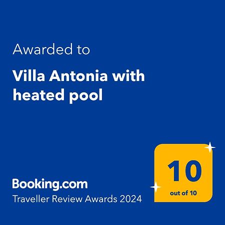 Villa Antonia With Heated Pool Dograde Ngoại thất bức ảnh